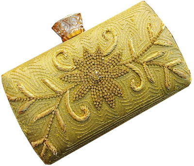 

Craftbazaar Party Multicolor Clutch