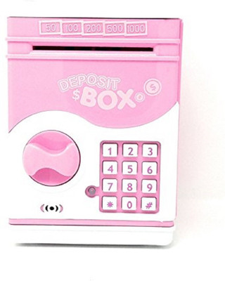 Zohra Collections 988 Coin Bank(Pink)
