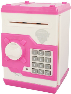 

Zest 4 Toyz Money safe Kids Piggy Savings Bank with Electronic Lock Coin Bank(Pink)