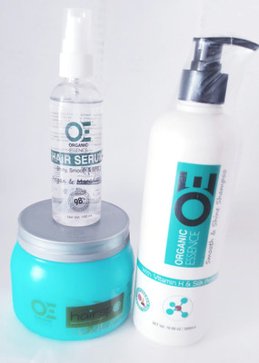 

Organic Essence Shampoo-500ml, Hair Spa Cream-500gm, Hair Serum-100ml(Set of 1)