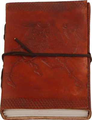 

VOLAI A6 Diary(A6 Handcrafted Leather Dairy, Brown)