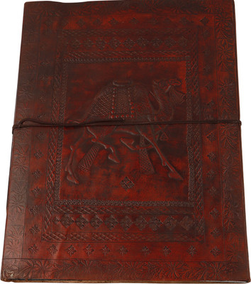 

VOLAI A3 Diary(A3 Handcrafted Leather Dairy Album, Brown)