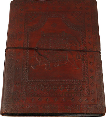 

VOLAI A3 Diary(A3 Handcrafted Leather Dairy Album, Brown)