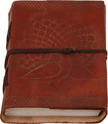 

VOLAI A6 Diary(A6 Handcrafted Leather Dairy, Brown)