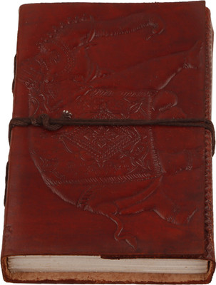 

VOLAI A6 Diary(A6 Handcrafted Leather Dairy, Brown)
