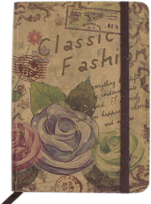 

Tootpado Regular Note Book(Stylish Notebook Rose (6x8.5 Inch) - (8STA39) - Personal Diary, Brown)