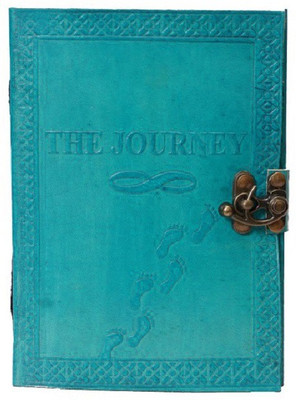 

Anshika International A5 Diary(leather journal, blue)