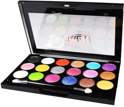 

Glam 21 Fashion Eyeshadow 18 Color 03 Eye Shadow Pressed Powder(ES511) 3.5 g(Multicolour)
