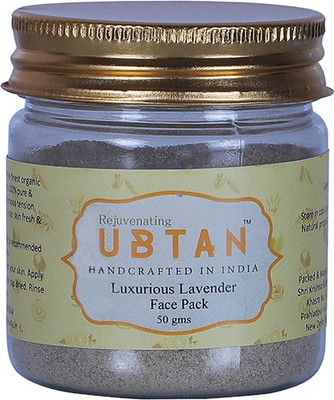 

Rejuvenating UBTAN Handcrafted In India Luxurious Lavender Face Pack(50)
