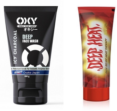 OXY ICY CHARCOAL 100g Face Wash(100 g)
