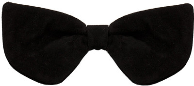 

Voylla Black Velvet Hair Pin Cum Bow Tie Hair Pin(Black)