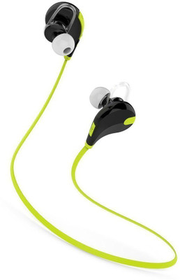 

Eyuvaa Superior Comfort Sports Jogger style EY012 wireless Stereo Smart Headphones(Wireless), Black;green