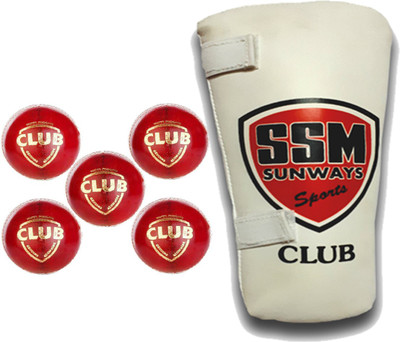 Grace GC COMBO[5] 5 LEATHER BALL THG PAD Cricket Kit