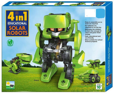 

Grab Offers 4 in 1 Educational Solar Robot Kit Perfect For School Projects For Kids.(Multicolor)