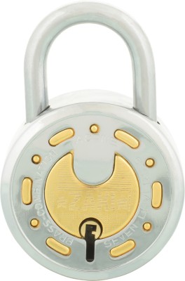 

STANDARD Choice 8 Levers Brass Combination Lock (Silver) Padlock(Silver)