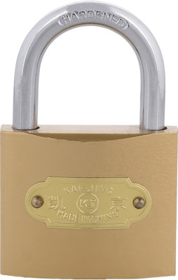 

STANDARD Choice Hardened Lock (Pack of 1) Padlock(Gold)