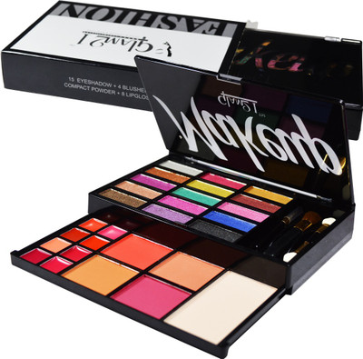 

Glam 21 Fashion Makeup Kit With Eyeshadow, Blusher, Compact Powder And Lipgloss