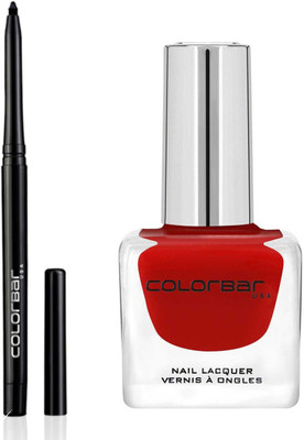 

Colorbar LUXE NAIL LACQUER and MESMEREYES KAJAL(Pack of 2)