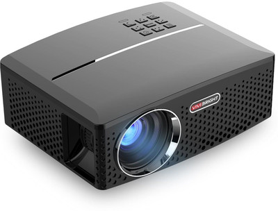 VIVIBRIGHT GP80 (1800 lm) Portable Projector(Black)