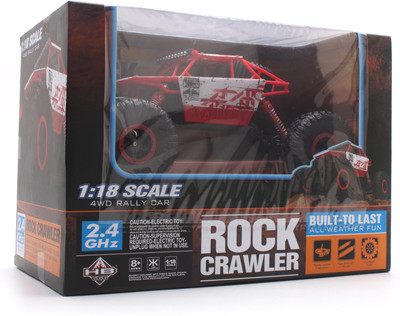 

Zombi Rock Crawler 1:18 Scale 2.4 Ghz 4x4 Rally 4WD Red R/C Monster Truck Car(Blue)
