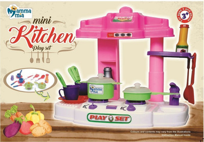 

Electrobot Mini Kitchen Play Set (Multi color)