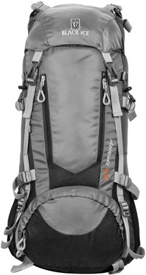 

BLACK ICE TREK Rucksack - 55 L(Black, Grey)