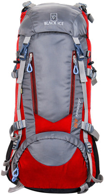 

BLACK ICE TREK Rucksack - 55 L(Red, Grey), Grey;red