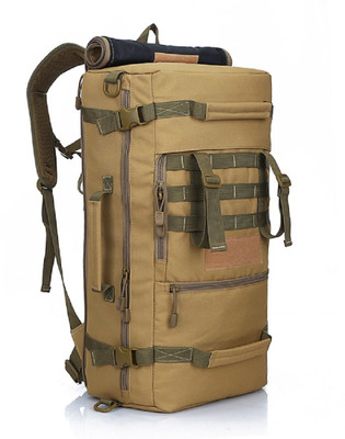 

FuerDanni Tactical Backpack Camping Mountaineering for Men and women Hiking Rucksack Travel Bag Rucksack - 50 L(Multicolor)