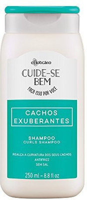 

Boticario Linha CuideSe Bem Shampoo Cachos Collection Curls Shampoo(250 ml)