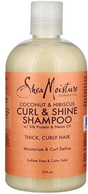 

Shea Moisture Coconut And Hibiscus Curl And Shine Shampoo(384.46 ml)