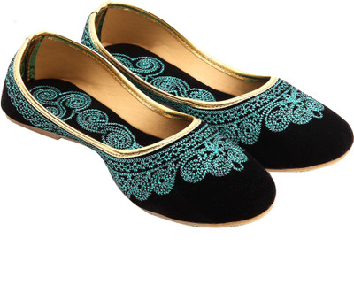 

Royal Collection Mojaris For Women(Green, Black