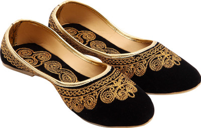 

Royal Collection Mojaris For Women(Gold, Black, Golden