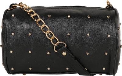 

Regalia Women Black PU Sling Bag