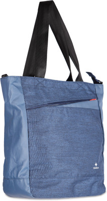 

Swiza Women Casual Blue Polyester Shoulder Bag