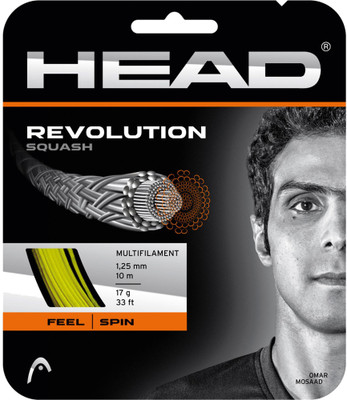 

Head Revolution Squash 1.25 Squash String - 10 m(Yellow)