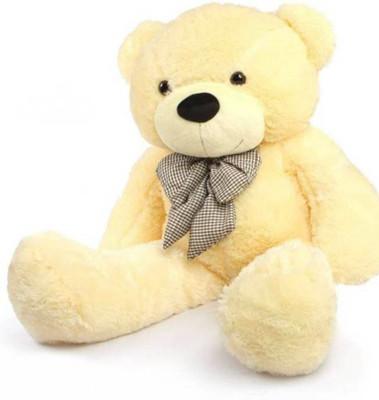

MVC 3 feet Long Blue Teddy Bear Best For Gift - 90 cm(Beige)