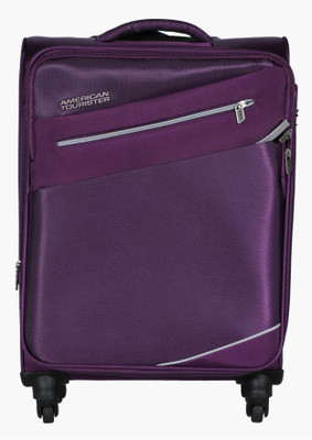 

American Tourister Fiji SP Soft Trolley 79 cm (Plum) Expandable Check-in Luggage -  inch(Purple