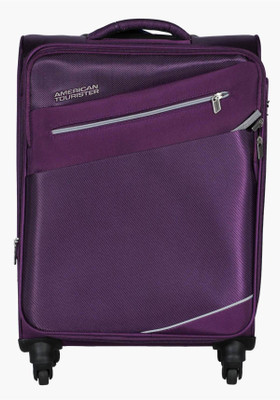 

American Tourister Fiji SP Soft Trolley 68 cm (Plum) Expandable Check-in Luggage -  inch(Purple