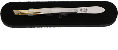 

Elite Models (France) Gold Tipped Angled Tweezer Plucker