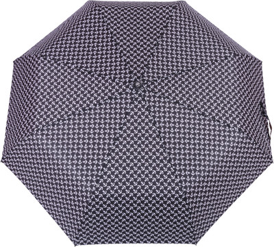 

FabSeasons Anchor Digital Printed Automatic 3 fold Umbrella for Rains, Summer and all Seasons Umbrella(Black)