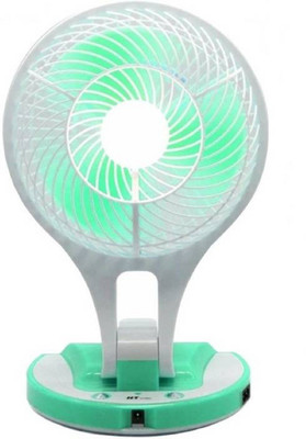 

Erry high speed fan with emergency led light T27 USB Fan(Green, White)