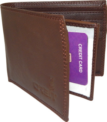 

Orbit Men Brown Genuine Leather Wallet(6 Card Slots)