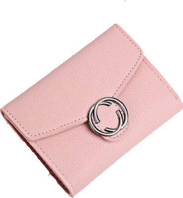 

JustChhapo Girls Pink Artificial Leather Wallet(4 Card Slots)