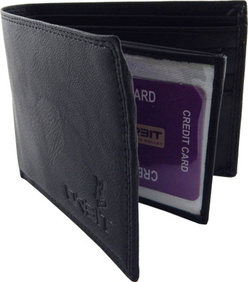 

Orbit Men Black Genuine Leather Wallet(6 Card Slots)