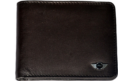 

rza Men Brown Artificial Leather Wallet(6 Card Slots)
