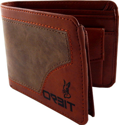

Orbit Men Tan Genuine Leather Wallet(5 Card Slots), Brown;tan