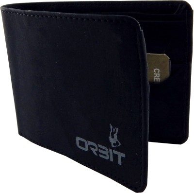 

Orbit Men Black Genuine Leather Wallet(4 Card Slots)