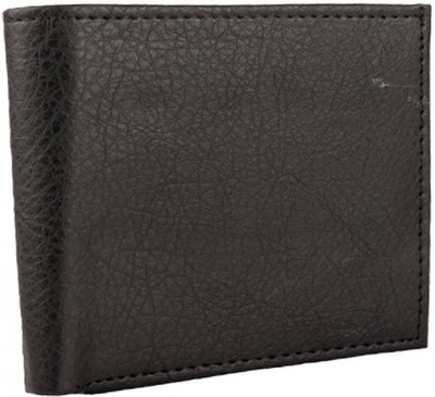 

SHAR Men Black Artificial Leather Wallet(9 Card Slots)