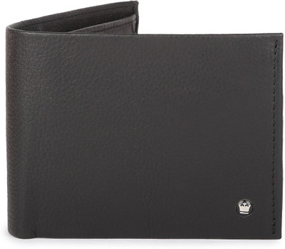 

Louis Philippe Men Black Artificial Leather Wallet(3 Card Slots)