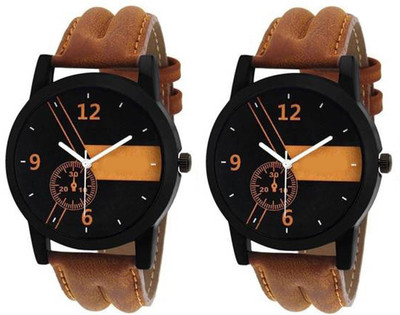 SPLAZOS Attractive Combo Analog Watch  - For Men